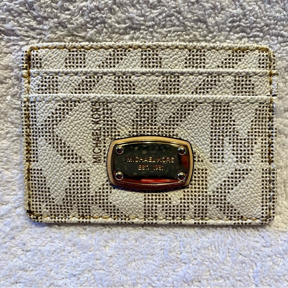 NEW Michael Kors card holder / pocket wallet